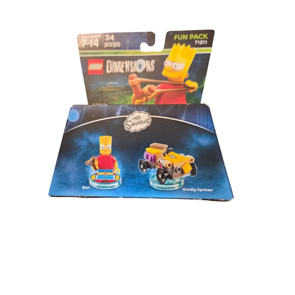 Lego Dimensions 71211 The Simpsons Bart Simpson Gravity Spinner new sealed